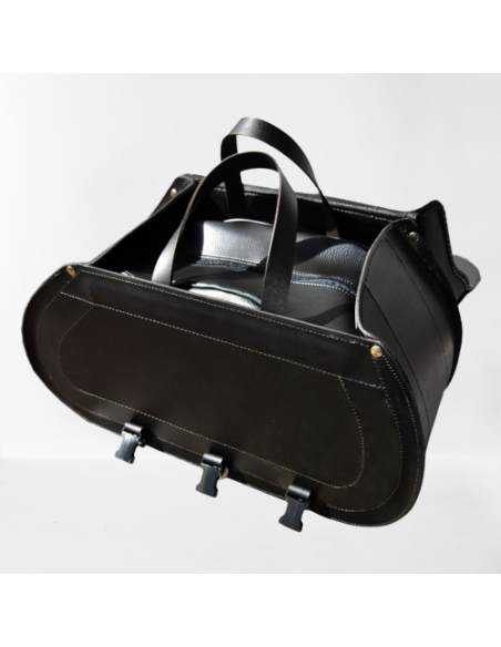 ALFORJAS RIGIDAS CAMPEADOR CELTIC BASICAS COCO MARRON