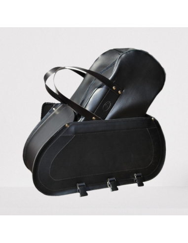 ALFORJAS RIGIDAS CAMPEADOR CELTIC BASICAS COCO MARRON