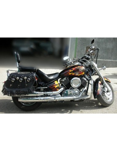 ALFORJAS SUPER-STAR RIGIDAS CLASICA GRAN JEFE FLECOS