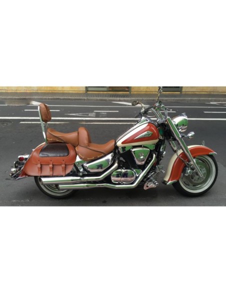 ALFORJAS SEMI RIGIDAS STAR MARRON COCO