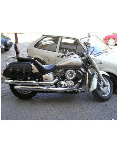 ALFORJAS PIEL STAR NEGRO COCO