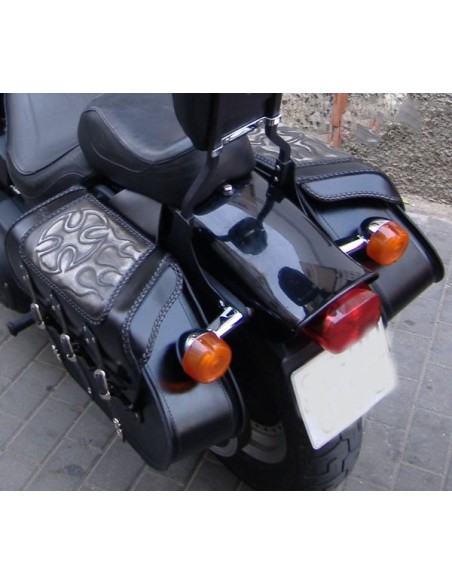 ALFORJAS RIGIDAS PIEL IBER CRUZ LLAMAS ALFORJAS RIGIDAS PIEL IBER CRUZ LLAMAS