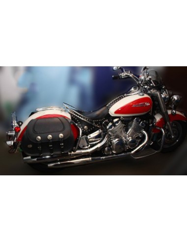 ALFORJAS RIGIDAS PIEL BASICA JABATO