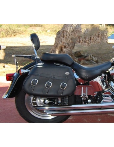 ALFORJAS PIEL PIZARRO BASICAS TRENZADA UNIVERSAL