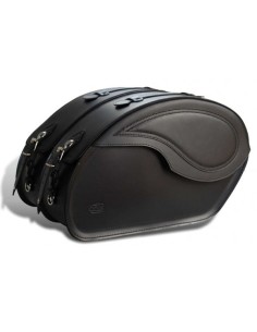 ALFORJAS PIEL RIGIDAS VENDETTA HONDA REBEL BASICAS 2