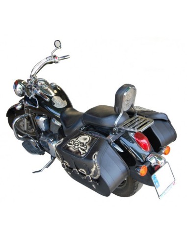 ALFORJAS SUPER STAR RIGIDAS BASICAS CALAVERA TIBIAS TEX