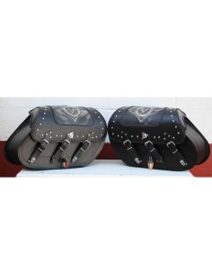 ALFORJAS SUPER STAR RIGIDAS BASICAS TRENZADA PERS LOGO VULCAN
