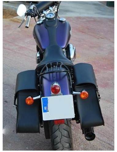 ALFORJAS PIEL GORUM CLÁSICA UNIVERSAL