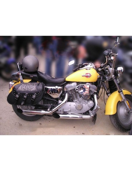 ALFORJAS RIGIDAS PIEL IBER CLASICA TRENZADO TRIBAL ALFORJAS RIGIDAS PIEL IBER CLASICA TRENZADO TRIBAL