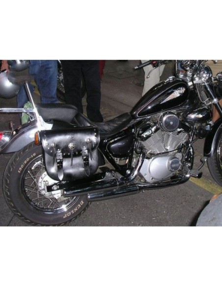 ALFORJAS PIEL CLASICA TEBAS ALFORJAS PIEL CLASICA TEBAS