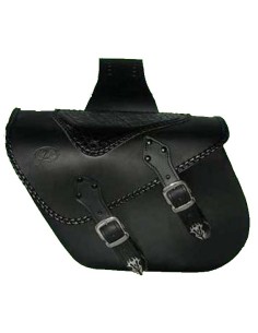 ALFORJAS PIEL ALHAMA TRENZADO COCO 2
