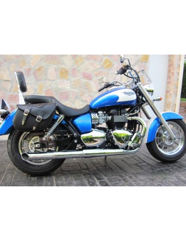 ALFORJAS PIEL ALHAMA TRENZADO COCO