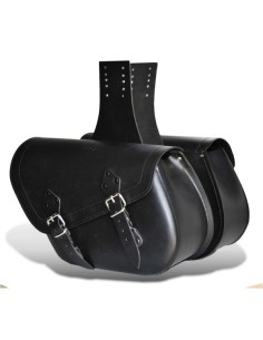 ALFORJAS PIEL ALHAMA BÁSICA PARA ROYAL ENFIELD METEOR 350 2