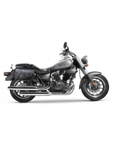 ALFORJAS PIEL ALHAMA BÁSICA PARA ROYAL ENFIELD METEOR 350