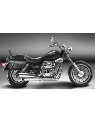 ALFORJAS PIEL ALHAMA BÁSICA PARA ROYAL ENFIELD METEOR 350
