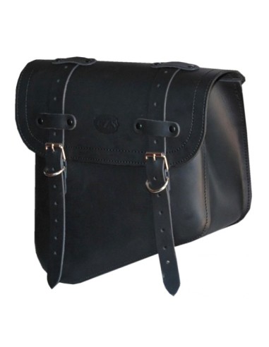 ALFORJA PIEL HERCULES BÁSICA HD SOFTAIL STREET BOB 114