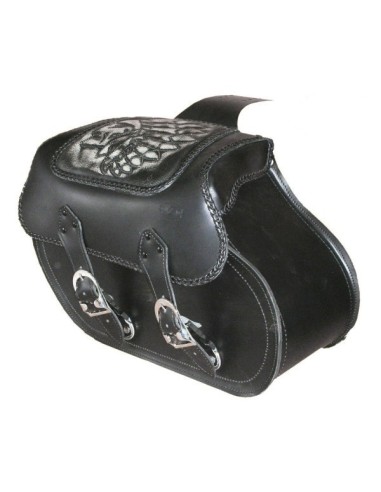 ALFORJAS TEMPLARIO RIGIDAS CELTIC BASICAS JEFE INDIO FONDO GRIS