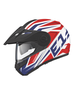 CASCO E1 SCHUBERTH MODULAR TUAREG BLANCO ROJO
