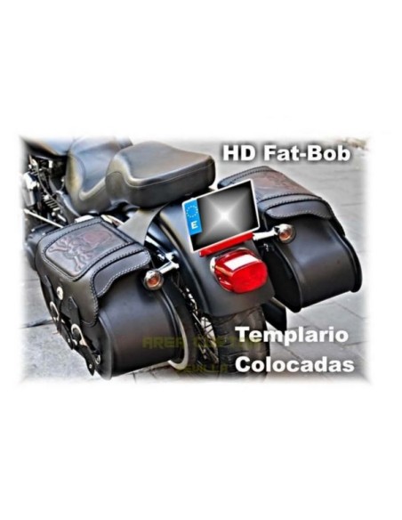 ALFORJAS TEMPLARIO RIGIDAS CELTIC BASICAS CALAVERA TIBIAS FONDO 