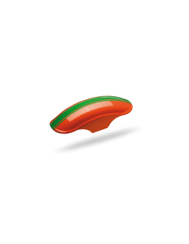 GUARDABARROS DELANTEROS UNIVERSALES NARANJA-VERDE 150 X 416