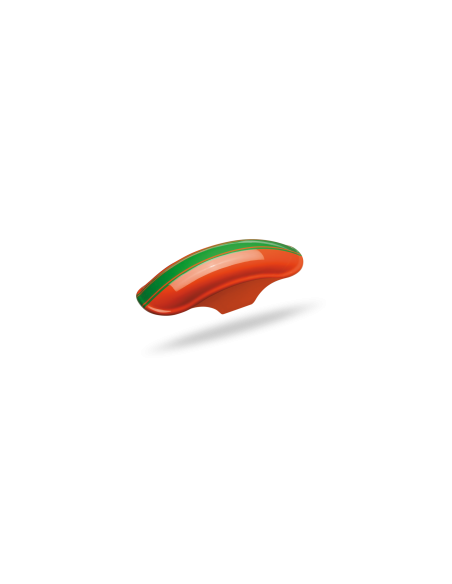 GUARDABARROS DELANTEROS UNIVERSALES NARANJA-VERDE 150 X 416