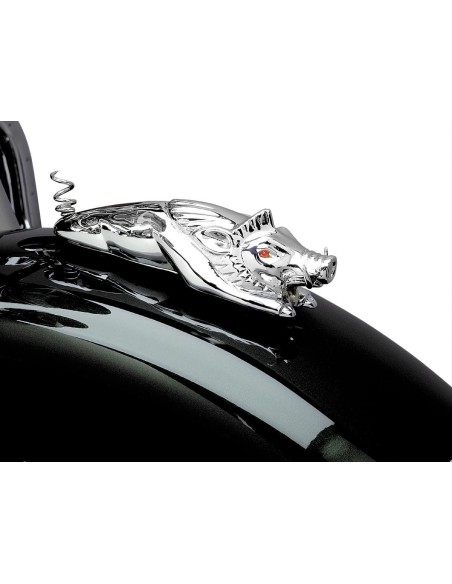 JABALÍ PARA GUARDABARROS CON LUZ EN LOS OJOS JABALÍ PARA GUARDABARROS CON LUZ EN LOS OJOS