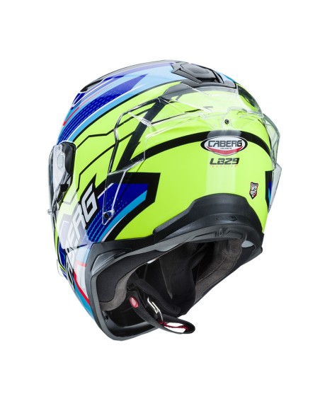 CASCO INTEGRAL CABERG DRIFT EVO LB29 NEGRO-AMARILLO FLUOR-AZUL CASCO INTEGRAL CABERG DRIFT EVO LB29 NEGRO-AMARILLO FLUOR-AZUL