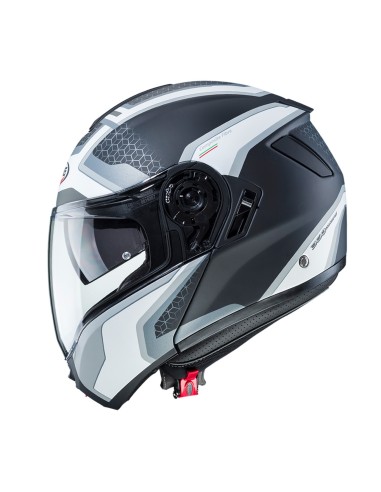 CASCO MODULAR CABERG LEVO SONAR NEGRO MT-BLANCO-ANTRACITA-PLATA