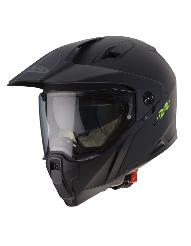 CASCO INTEGRAL CABERG XTRACE NEGRO MATE