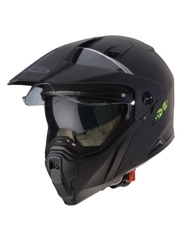 CASCO INTEGRAL CABERG XTRACE NEGRO MATE