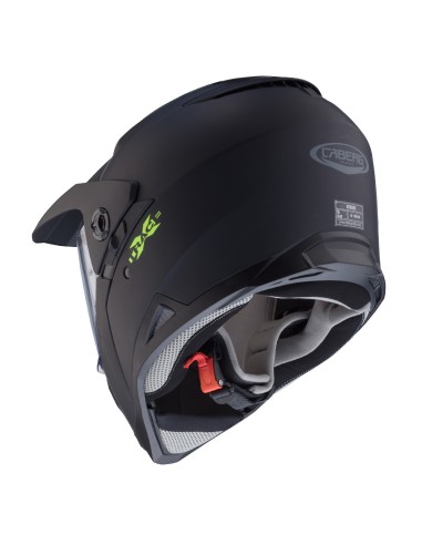 CASCO INTEGRAL CABERG XTRACE NEGRO MATE