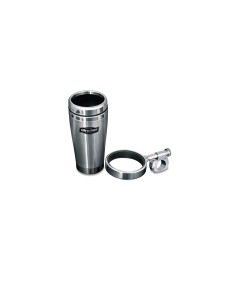 PORTA BEBIDAS CROMADO UNIVERSAL CON VASO
