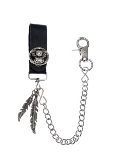 CADENA CINTURON FINA MOTOR V-TWIN Y PLUMAS