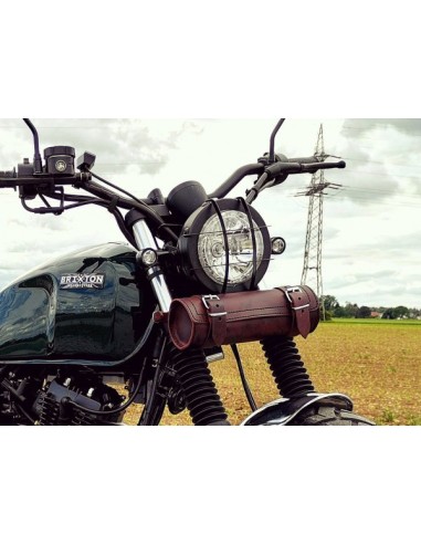 RULO PEQUEÑO BÁSICO MARRÓN 25X9CM