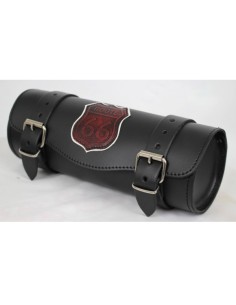 RULO MEDIANO CUSTOM VINTAGE RUTA 66 RED 29X11CM 2