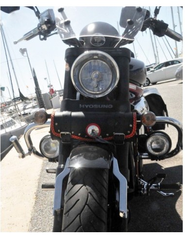 RULO MEDIANO CLASICO PERFÍL ROJO 1 CONCHO 29X11CM