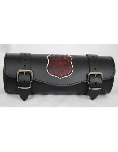 RULO PEQUEÑO CUSTOM BÁSICO RUTA 66 RED VINTAGE  25X9CM