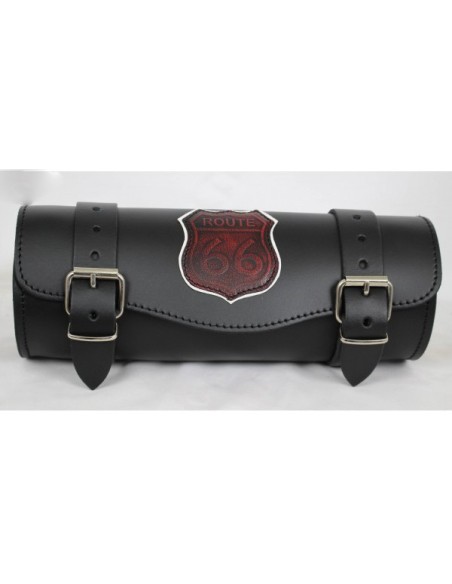 RULO PEQUEÑO CUSTOM BÁSICO RUTA 66 RED VINTAGE  25X9CM
