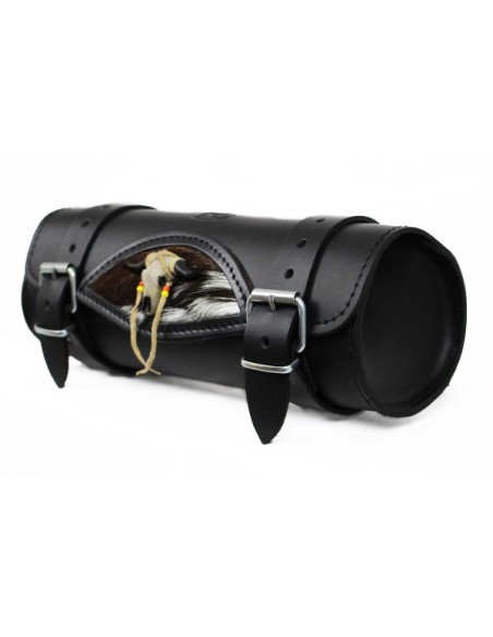 RULO MEDIANO CRANEO TORO PELO CABRA-NEGRO 29X11CM RULO MEDIANO CRANEO TORO PELO CABRA-NEGRO 29X11CM