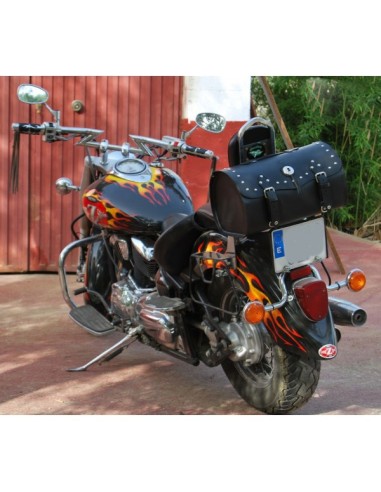 BAUL TRASERO TARRACO CLÁSICO 3 CONCHOS Y TACHUELAS UNIVERSAL