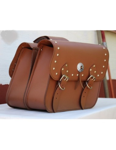 ALFORJAS PIEL APACHE CLASICAS