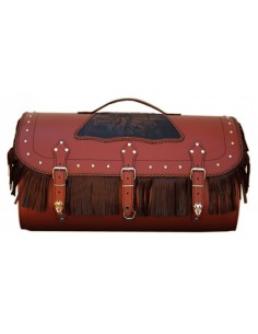 BAUL TRASERO RIGIDO DOSCAS CLÁSICO CELTIC FLECOS BIG BOSS MARRÓN UNIVERSAL 2