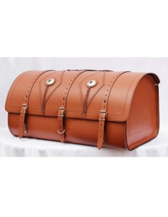 BAUL TRASERO BIG-FOOT BÁSICO ROMBOS MARRÓN CUERO UNIVERSAL 2