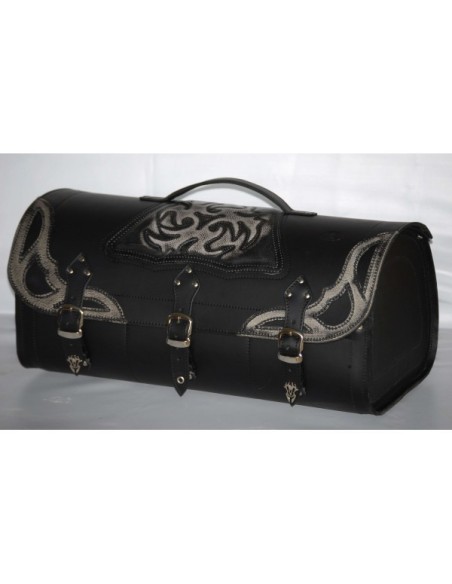BAUL TRASERO RÍGIDO DOSCAS TEX TRIBAL ASPAS UNIVERSAL