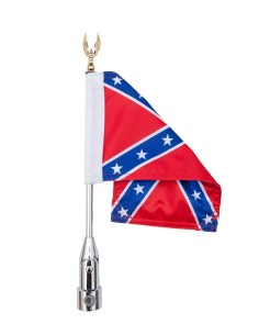 SOPORTE BANDERA PARRILLA REDONDA