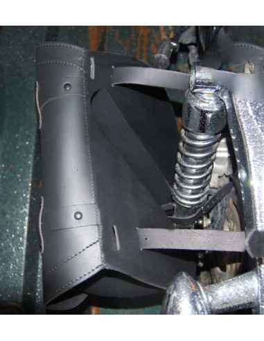 ALFORJA SPARTA SKULL HARLEY DAVIDSON LADO IZQ CON HUECO AMORTIGUADOR