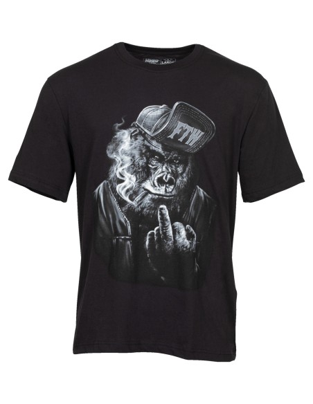 CAMISETA FTW MIDDLE FINGER LETHAL THREAT