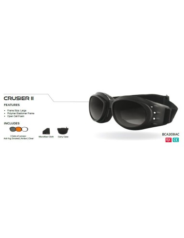 GAFAS CRUISER II BOBSTER CON LENTES INTERCAMBIABLES