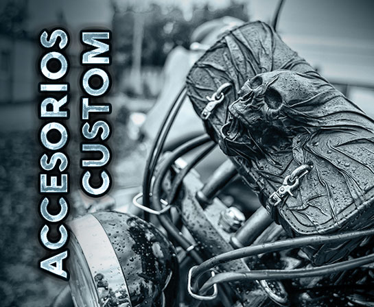 Accesorios y complementos para motos Area Custom